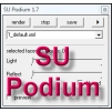 SU Podium_SketchUp照片模擬渲染插件